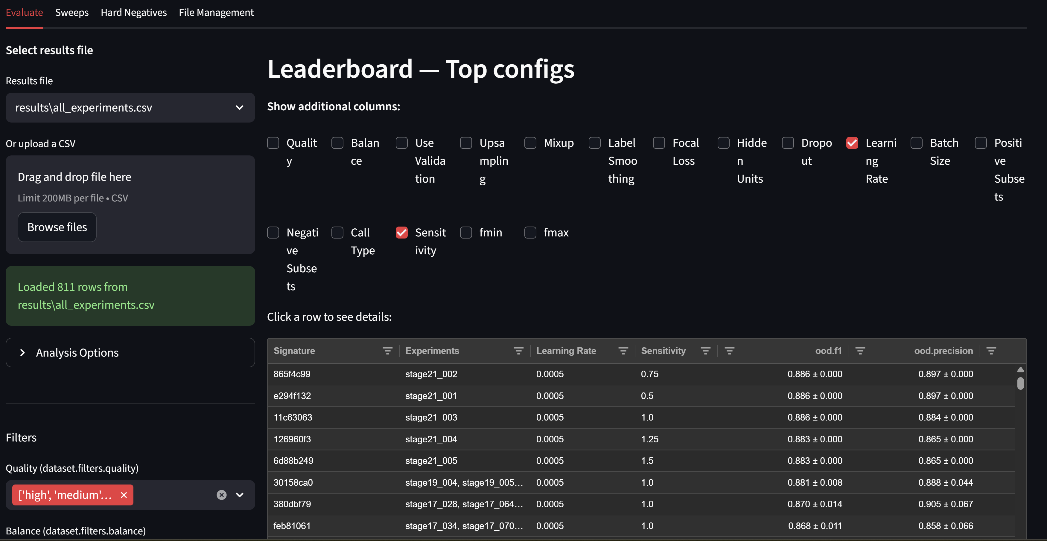 BirdNET Custom Classifier Suite