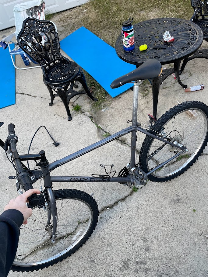 Kyle's mom's Gary Fisher