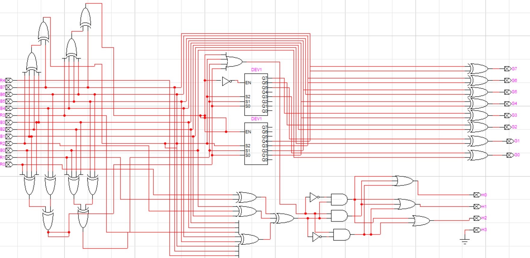 Hamming Code circuit